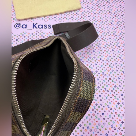 Authentic Louis Vuitton Damier Ebene Geronimo Bum/Sling Crossbody Bag - Picture 11 of 14